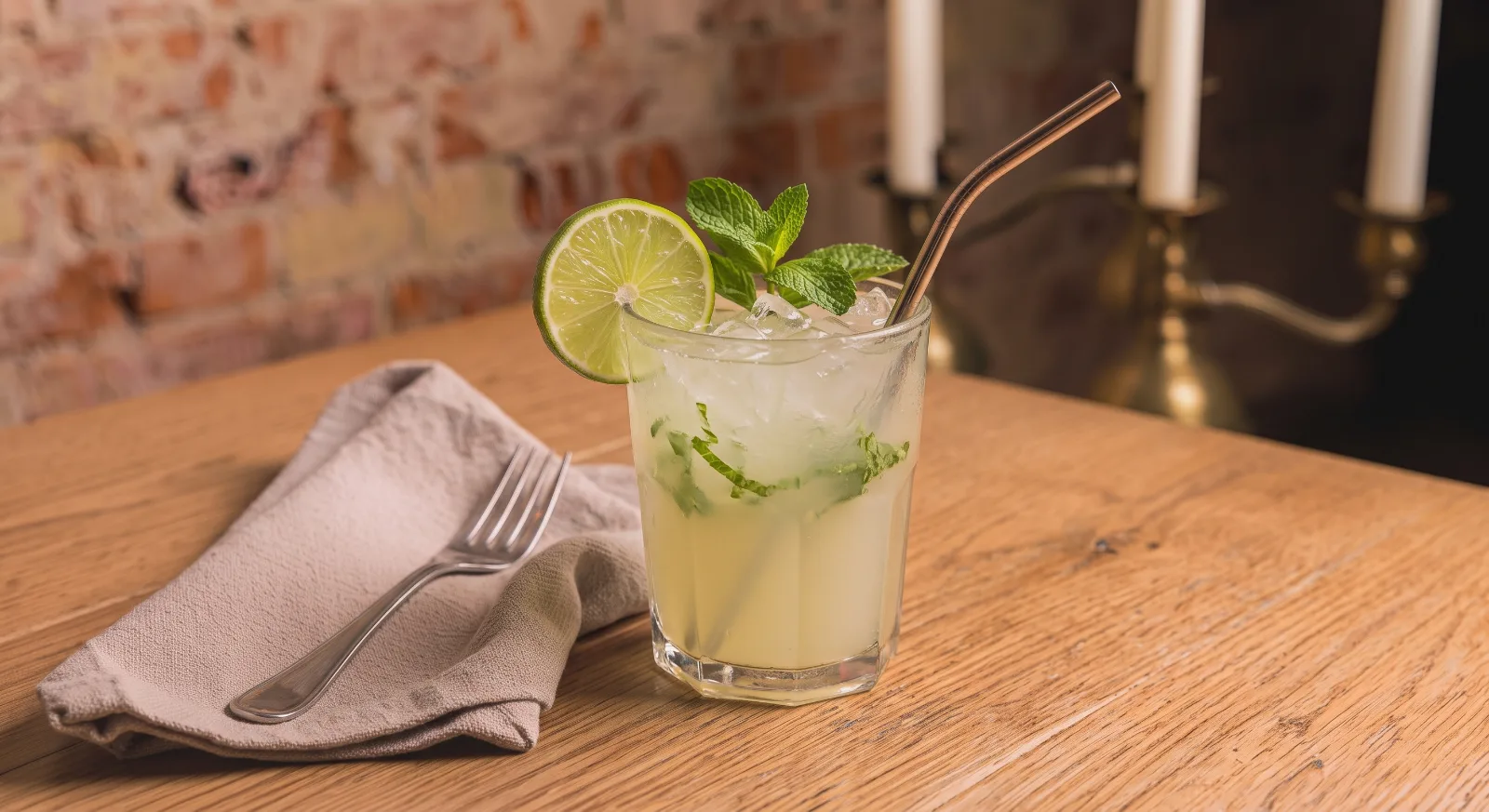 Limonada con Menta