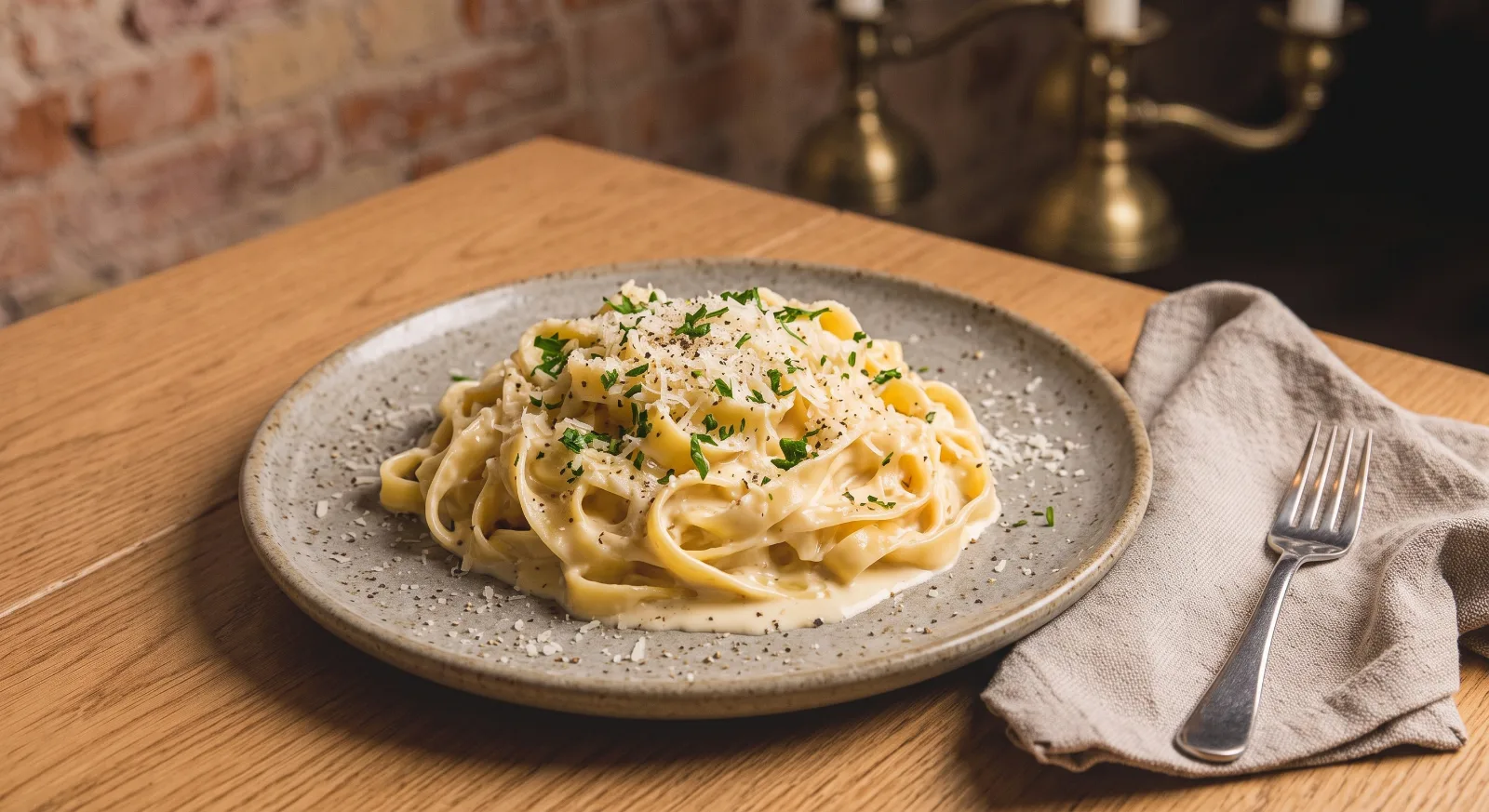 Fettuccine Alfredo
