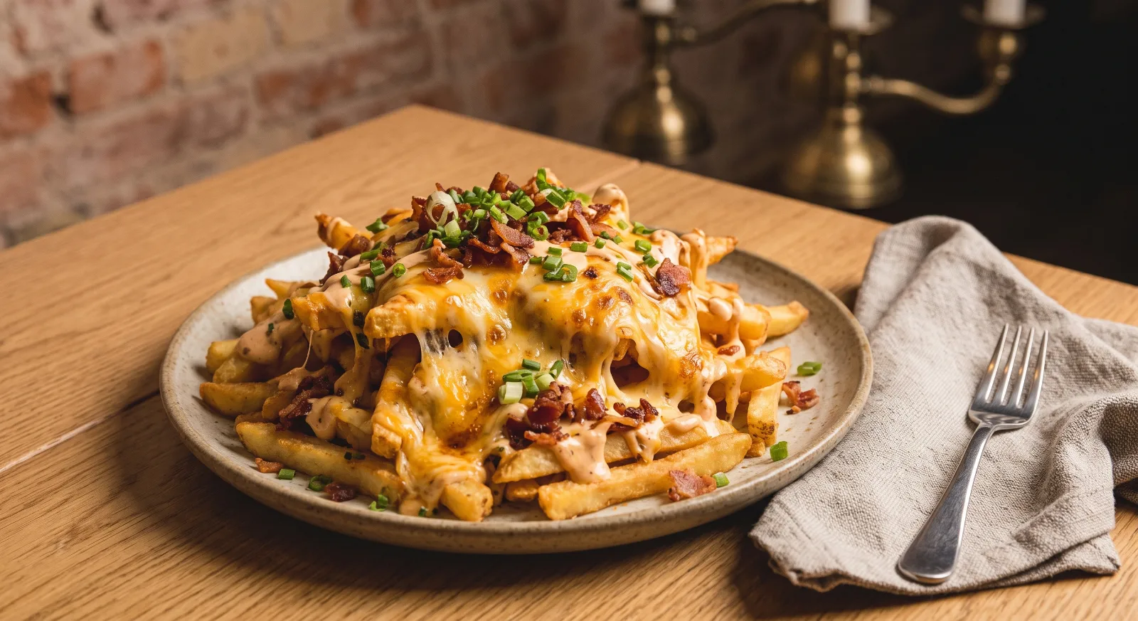 Papas a la Francesa con Queso