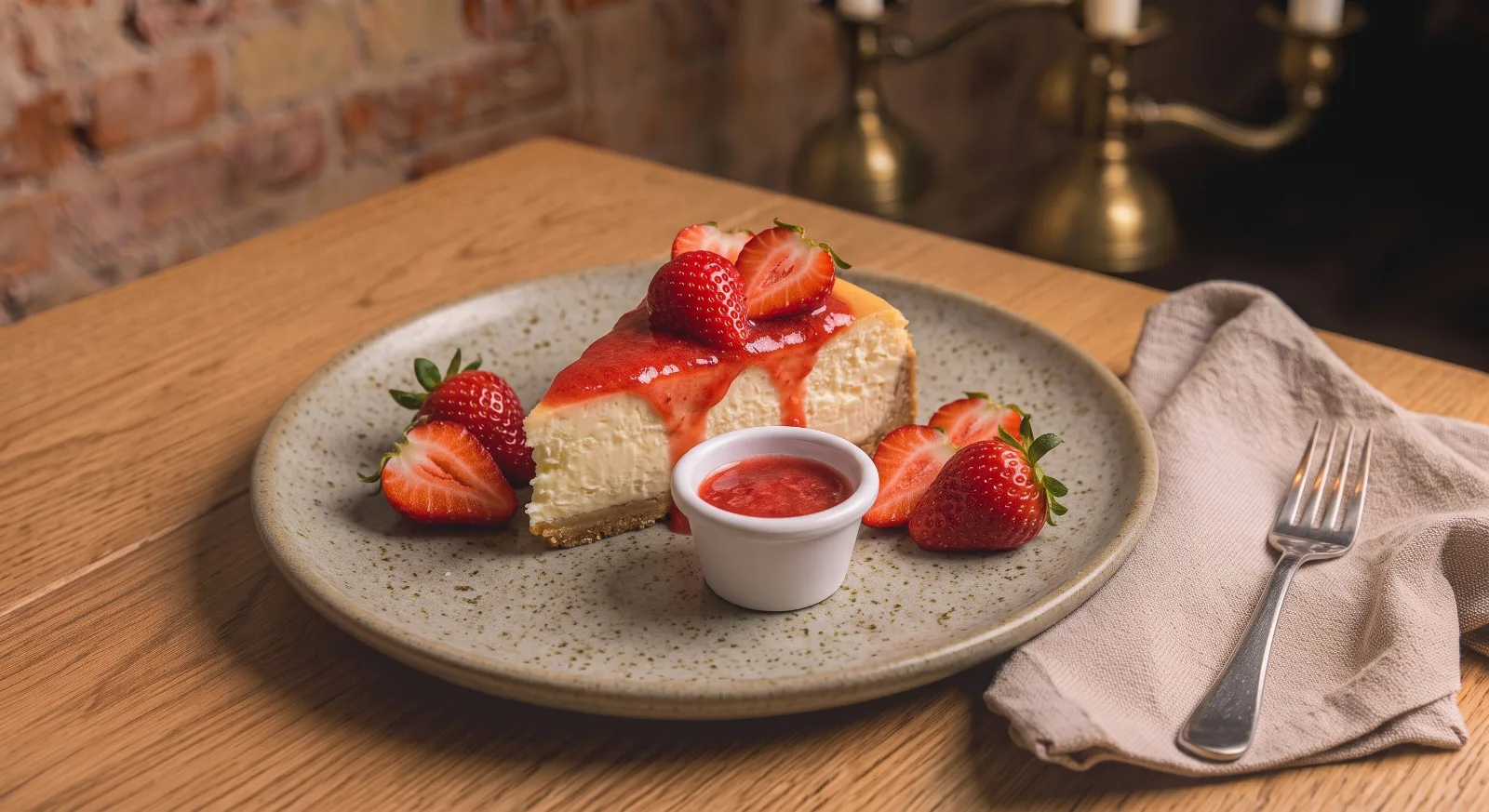 Cheesecake de Fresa