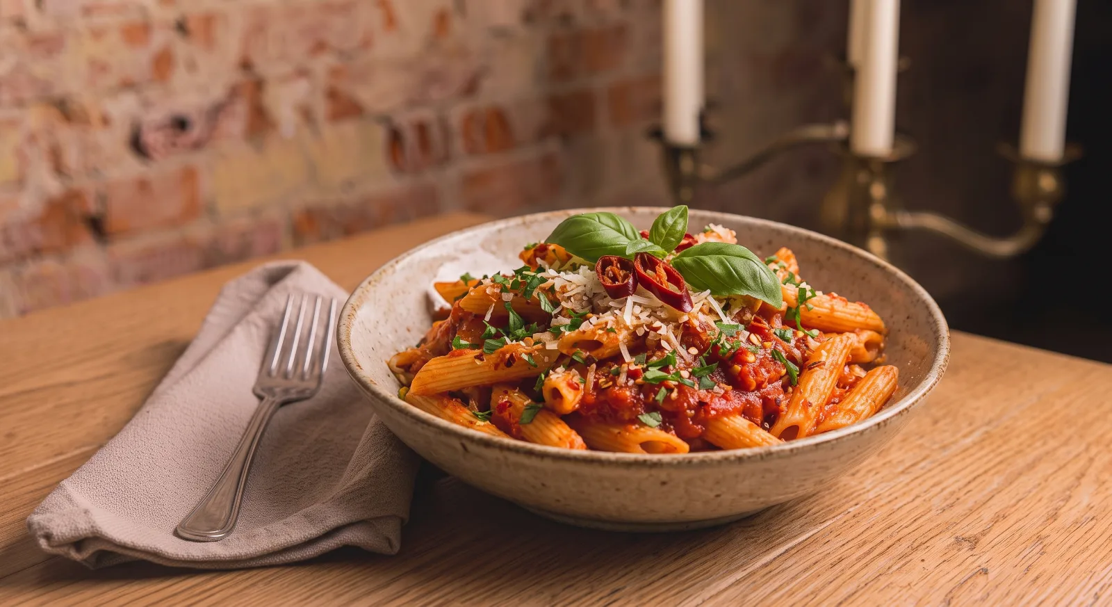 Penne Arrabiata