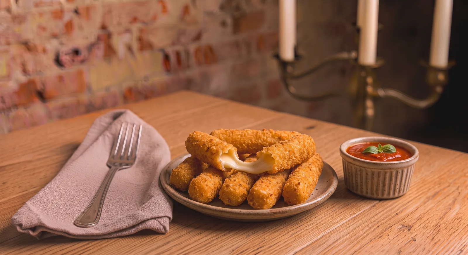 Dedos de Mozzarella